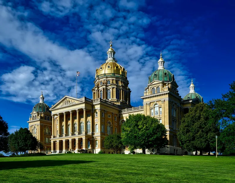 Iowa State Capital Building.